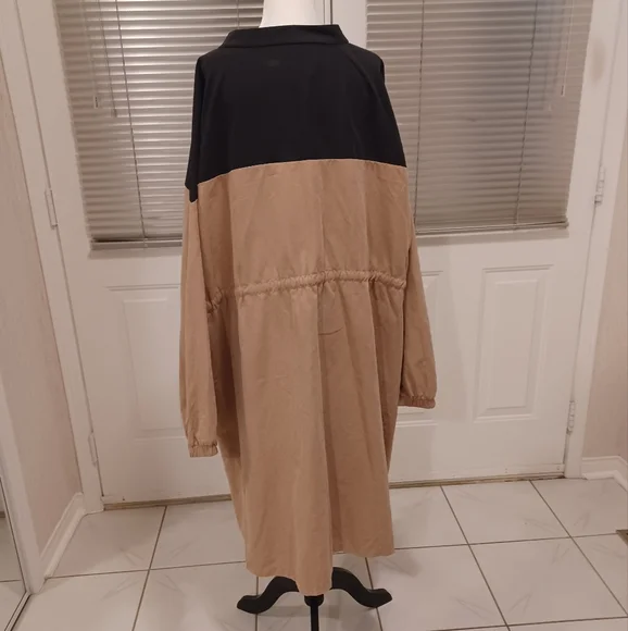 Two Tone Long Drawstring Waist - Picture 6 of 11